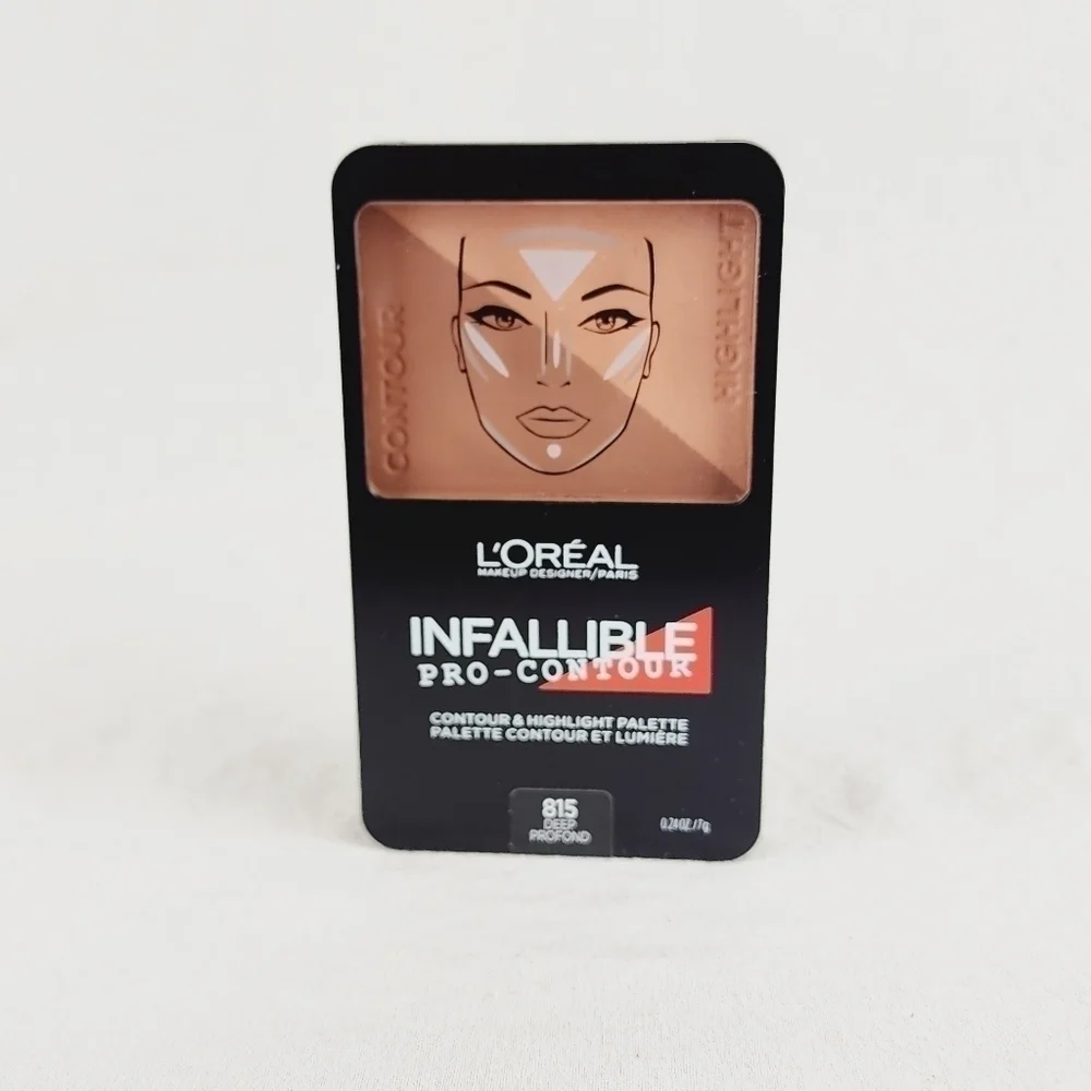 Loreal Infallible Pro Contour Palette, Deep/Profound, 815